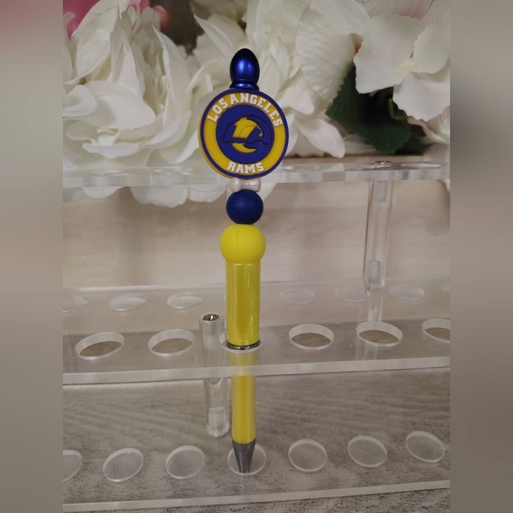 Los Angeles Rams Beaded Pen